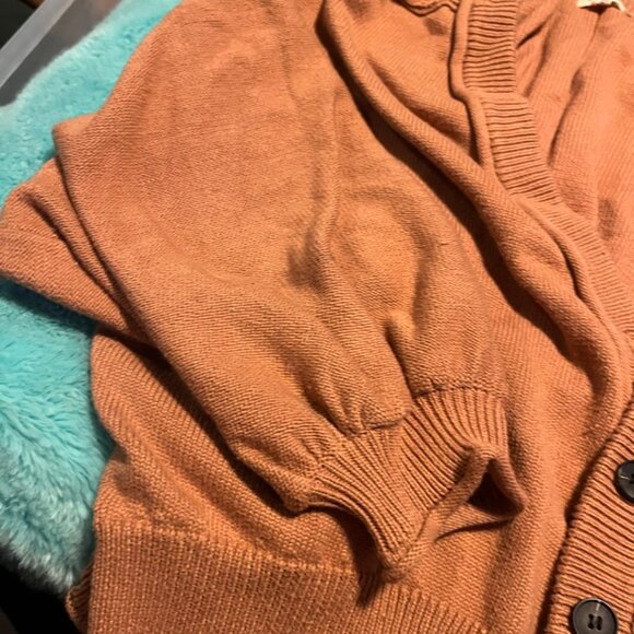 Brown Cardigan Sweaters - Picture 4 of 6